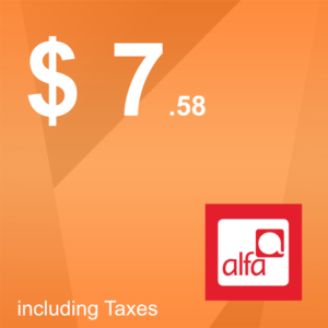بطاقة شحن Alfa 7,50$