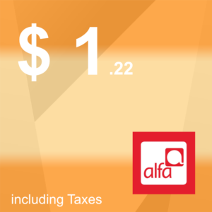 بطاقة شحن Alfa 1,22$
