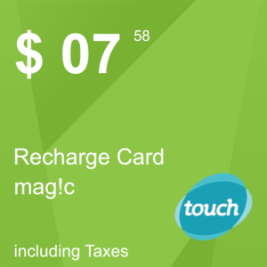 بطاقة شحن MTC (touch) 7.58$
