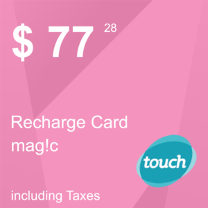 بطاقة شحن MTC (touch) 77.28$