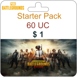 بطاقة شحن بابجي PUBG Card 60 UC