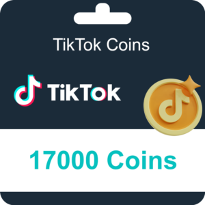 بطاقة شحن رصيد كوينز تيك توك Tiktok Coins 17500